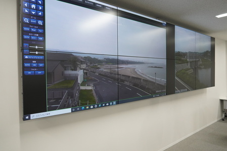 総合防災情報システムの画面