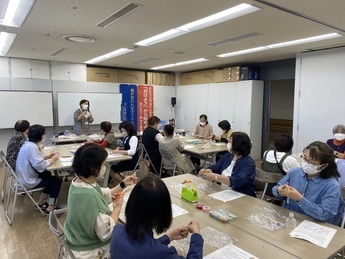 写真:親子教室研修会