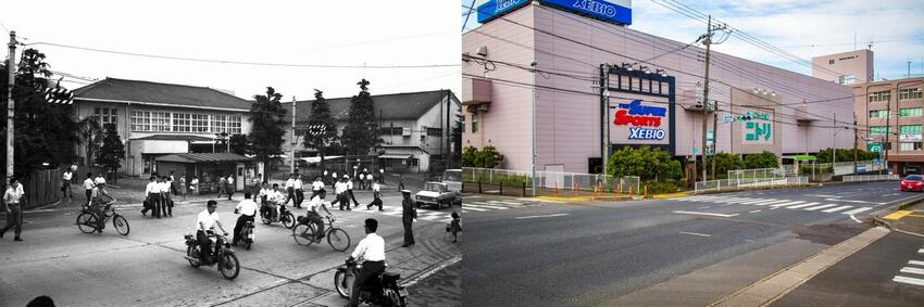 写真：兎平供給所前