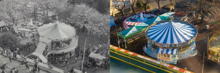 写真：かみね公園遊園地