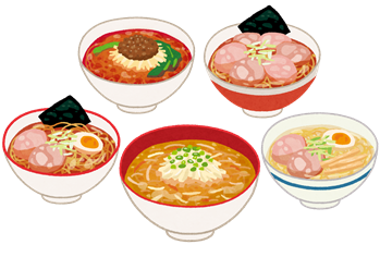 イラスト：ラーメン