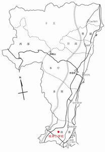 地図：坂本小学校の位置