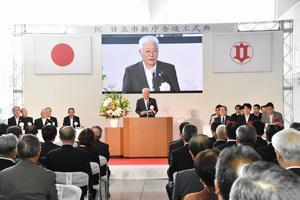 写真：小川市長挨拶