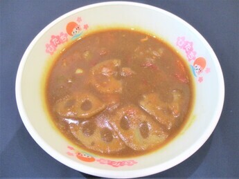 写真：れんこんカレーのルー