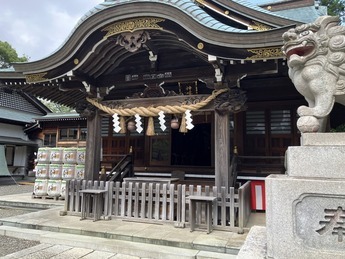 神峰神社拝殿の写真