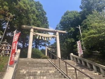 神峰神社入口の写真