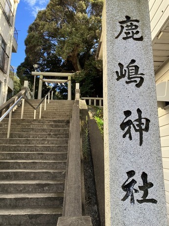 神社入口の写真