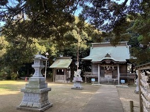 下孫鹿島神社拝殿の写真