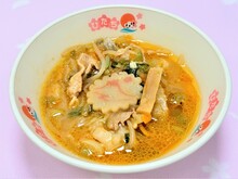 写真：みそラーメンのスープ