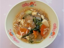 写真：豆腐の中華煮