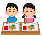 イラスト：元気に給食