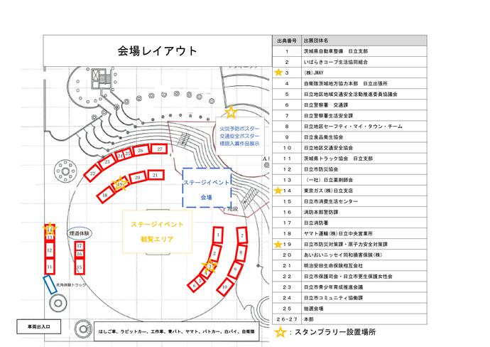 イベントレイアウト