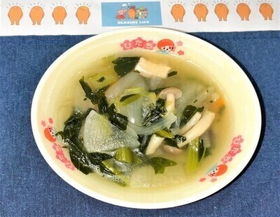 写真:野菜スープ
