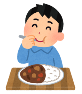 イラスト：カレーライス