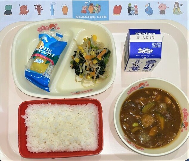 写真:7月10日(木曜日)の献立