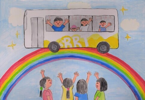 ゆめをのせてはしるよBRT