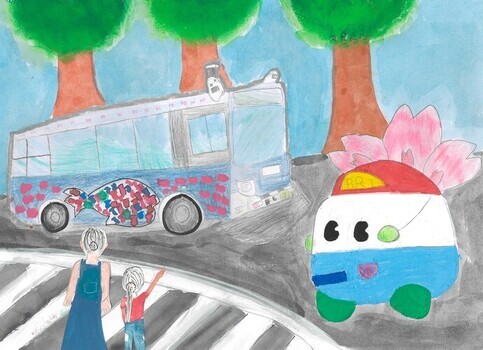 自動運転バスが来た!