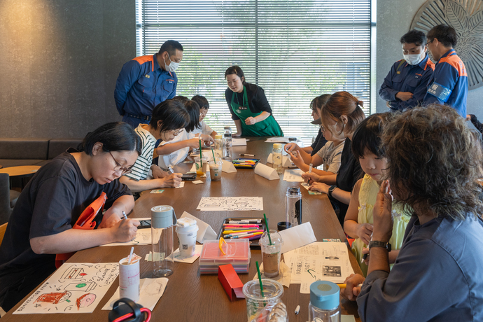 防災イベントの参加者