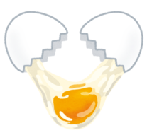 イラスト:卵