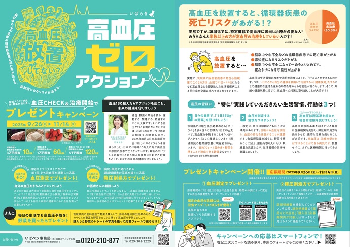 「茨城をたべよう！野菜パワーで未来を変える健康投資」2
