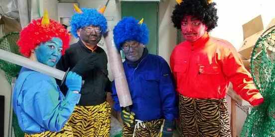 節分イベントの様子