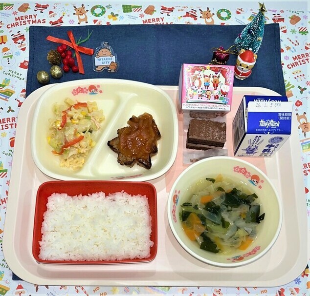 写真：12月23日(火曜日)献立