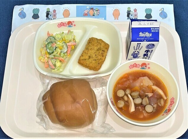 写真：12月22日（月曜日)の献立