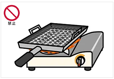 石綿やセラミック付きの魚焼き器