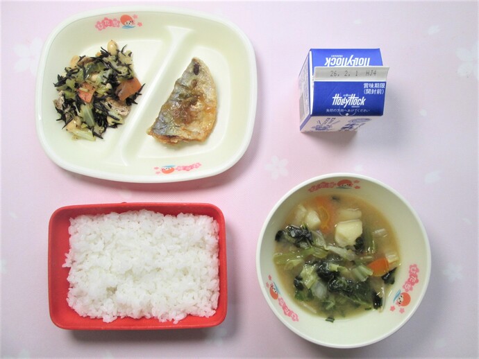 写真：1月19日(月曜日)の献立