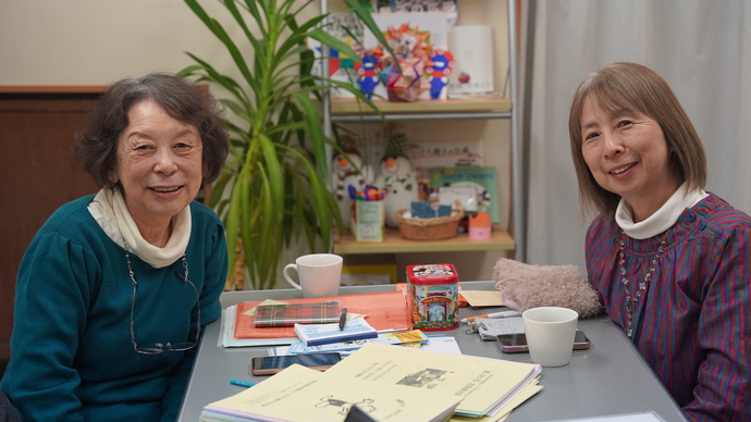 NPO法人ひたち親子の広場のお二人