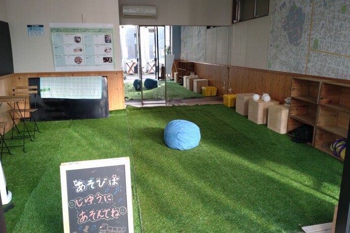 まちの拠点開設当初の様子（室内)