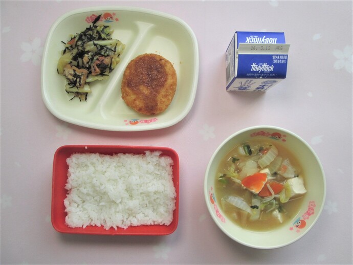 写真：2月27日(金曜日)の献立