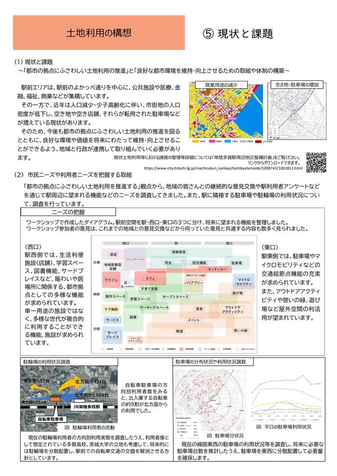 土地利用の構想について