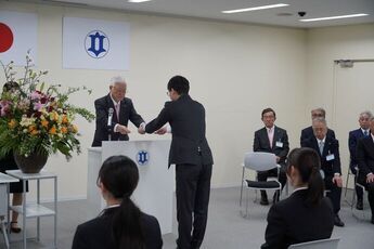 辞令交付の様子