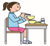 イラスト:良い姿勢