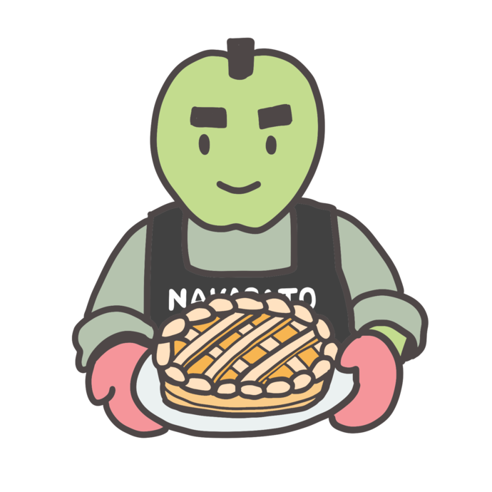 りんごとうさんの絵