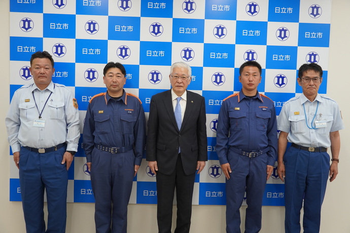 表敬写真