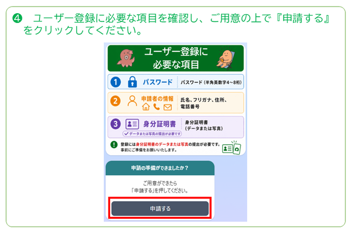 個人ユーザー登録その4
