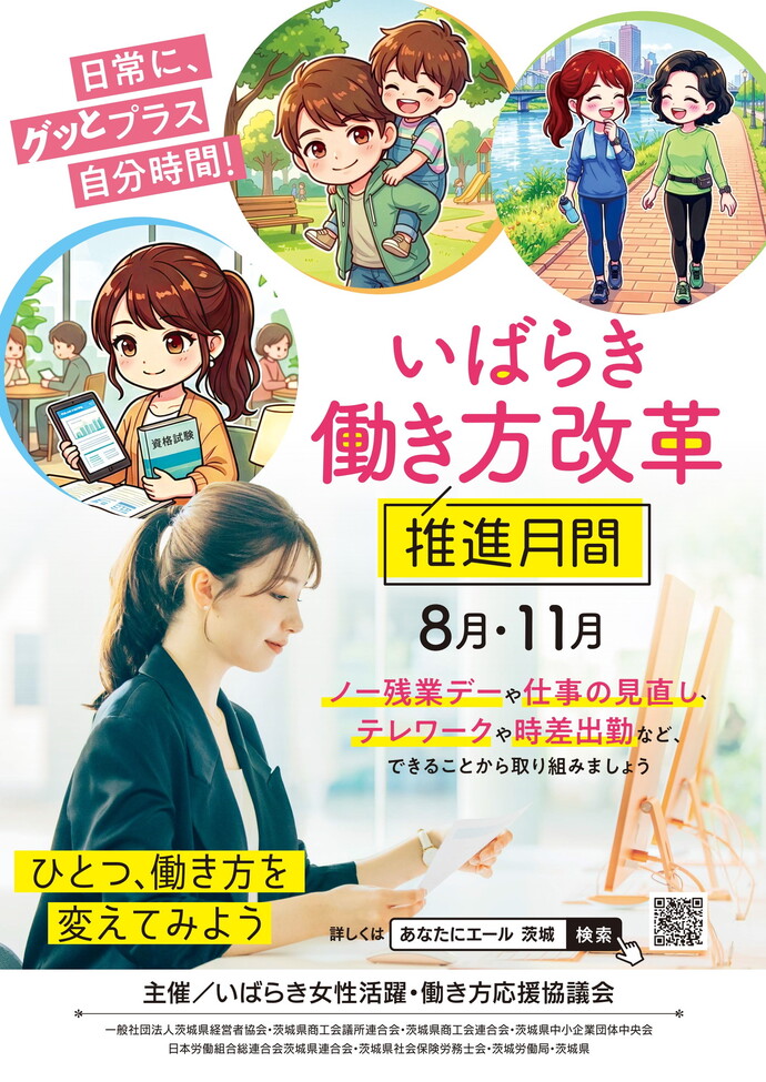 働き方改革ポスターの画像