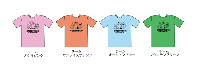 オリジナル記念Tシャツイメージの画像